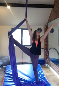 Silks pose