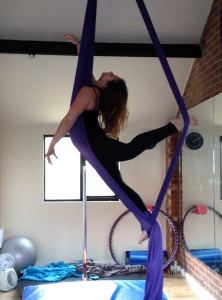 Aerial silks sail