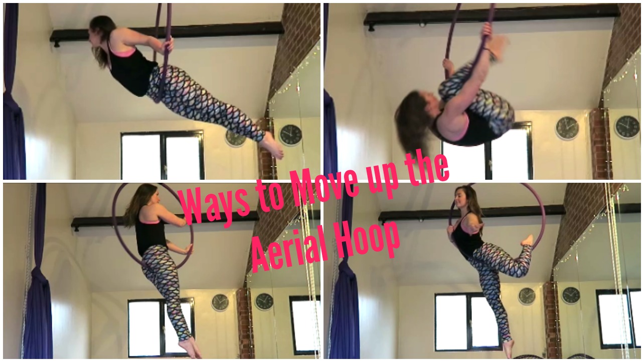 Fun Ways to go From UNDER the Aerial Hoop to IN the Hoop