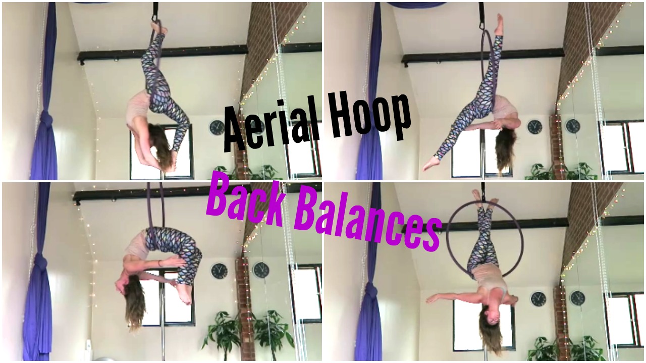 Aerial Hoop Back Balances