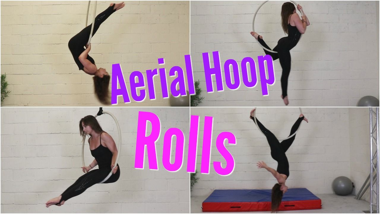 Fun Aerial Hoop Rolls